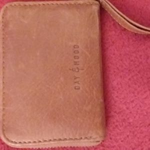 Day & mood leather wallet